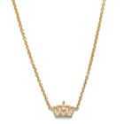 diamond crown necklace