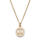 large peace pendant