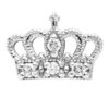 gold diamond crown earring - Image 2