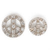 diamond peace earring - Image 2