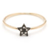 oxidized star ring - Image 2