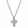 diamond cross necklace - Image 3