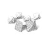 diamond spike pyramid earrings