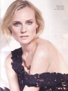 diane kruger lena wald gold pyramid spike earrings