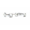 inverted diamond earrings - Image 2