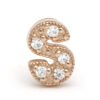 diamond letter earring - Image 8