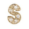 diamond letter earring - Image 7