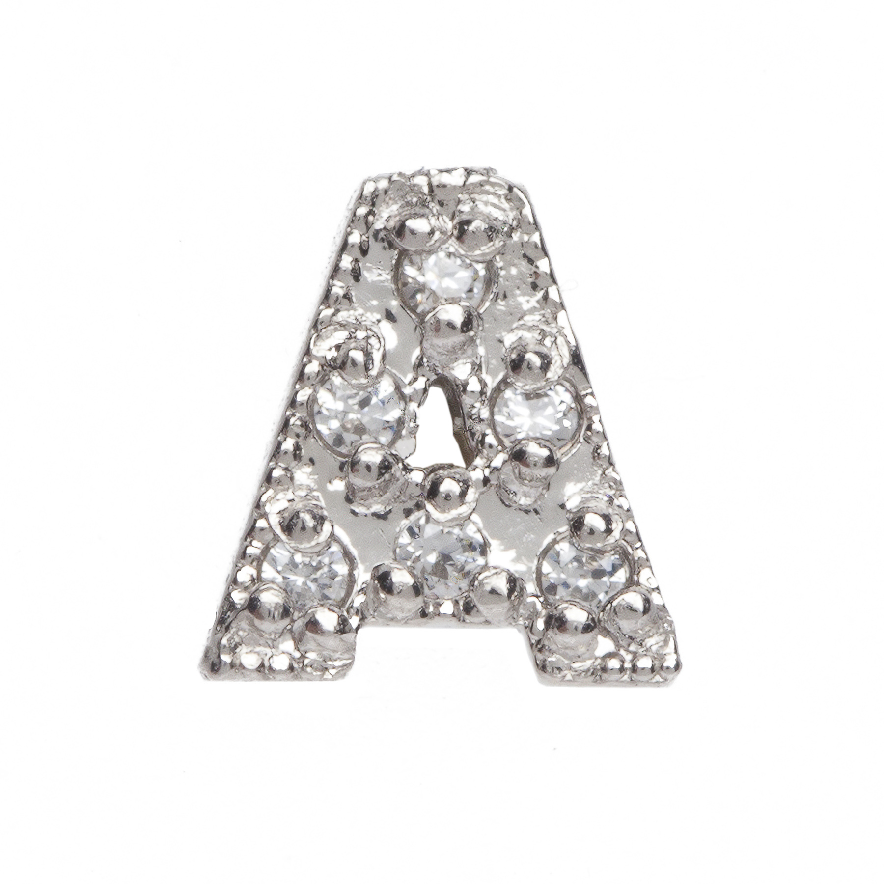 diamond letter earring - lenawald