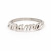 thin script mama ring - Image 2