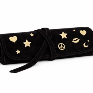 velvet jewelry roll